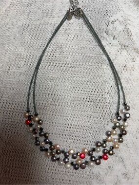 Lia Sophia Pearl Necklace